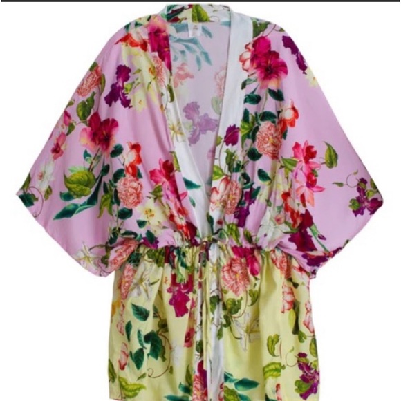 PQ SWIM Multicolor Summer Hibiscus Katrina Cover-up - Picture 5 of 5